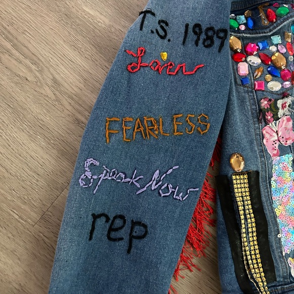 Taylor swift eras tour custom jacket - Picture 3 of 4